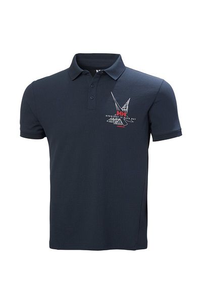 Helly Hansen Ανδρικό μπλουζάκι πόλο με κλασικό γιακά Hp Race