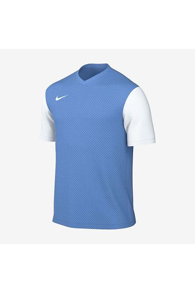 Nike Dri-Fit Tiempo Prem Ii Men's Blue Round Collar Jersey
