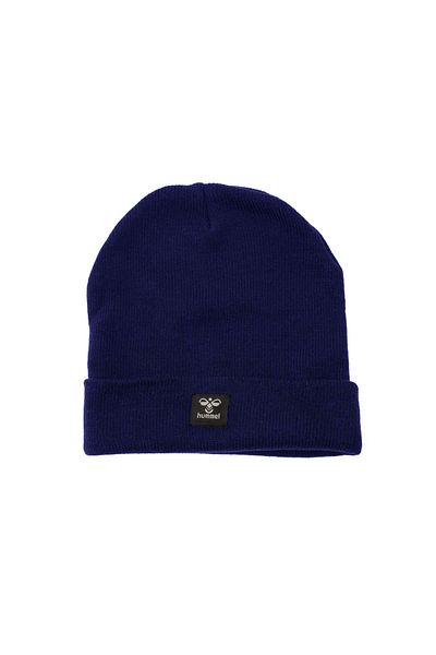 hummel Navy Blue Unisex Beret Hat - Hmlfrn970269-7480