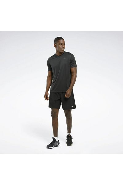 Reebok Ανδρικό μαύρο σορτς έτοιμο για προπόνηση