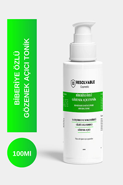 Resolvable Kozmetik Biberiye Özlü Saç Ve Sakal Toniği