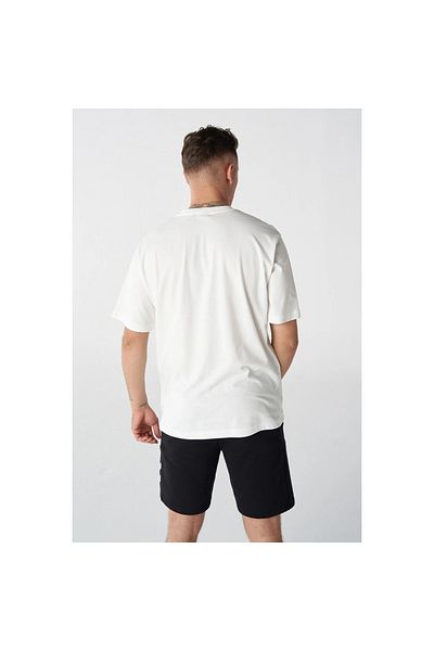 hummel Hmlfinny Oversize T-shirt S/s Ανδρικό T-shirt911799-9003 Off White