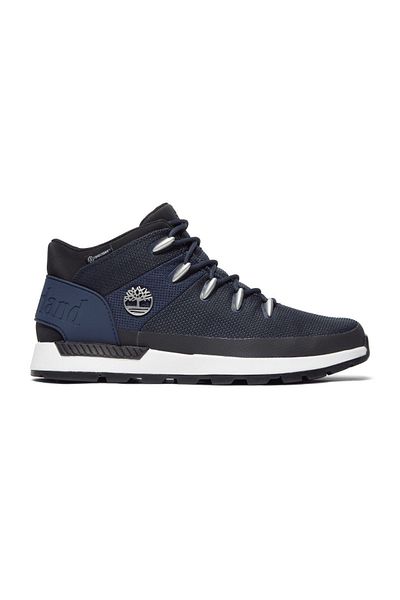 Timberland Ανδρικές μπότες μπλε Navy Sprint Trekker Mid Fab Wp