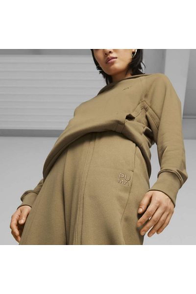 Puma Infuse Brown Damskie Spodnie Dresowe