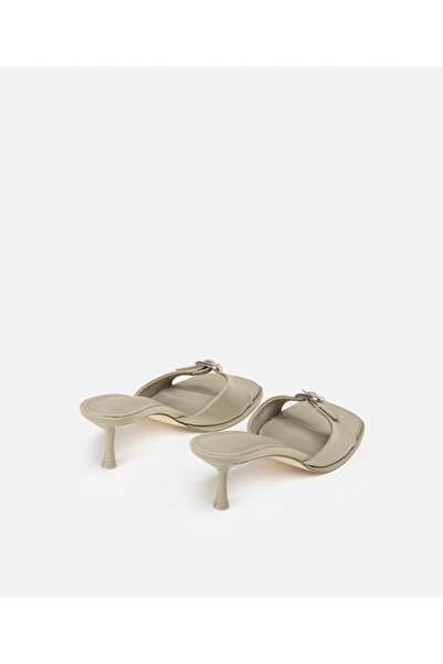İpekyol Slippers with Metal Buckle Heels