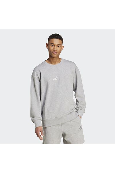 adidas Ανδρικό φούτερ σε γκρι στρογγυλή λαιμόκοψη - A Szn Ft Crew