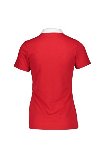 Nike Γυναικείο μπλουζάκι πόλο με κόκκινο κλασικό γιακά Park 20