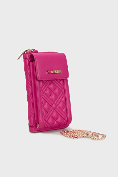 Love Moschino Πορτοφόλι με καπιτονέ και αφαιρούμενο λουράκι αλυσίδας - WALLET JC5682PP1LLA0626