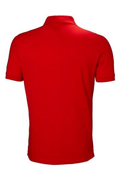 Helly Hansen Transat Men's Red Polo Neck Polo T-Shirt