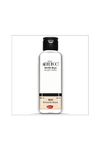 Artdeco Akrilik Boya 140 ml 3622-Romantik Beyaz