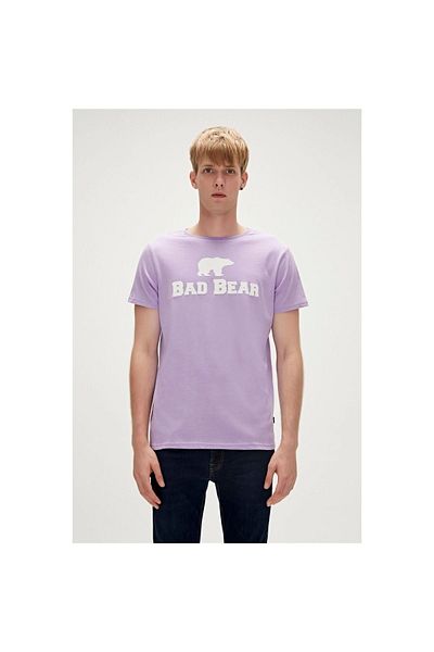 Bad Bear تي شيرت أرجواني برقبة دائرية للرجال