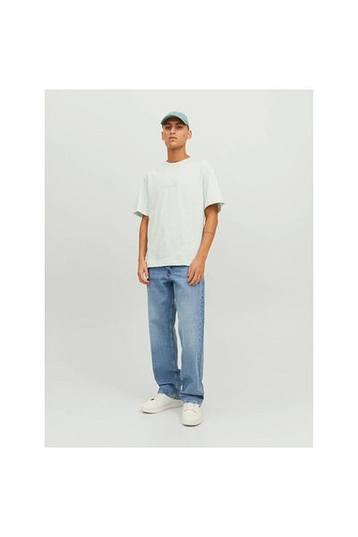 Jack & Jones Ανδρικό μπλουζάκι με λαιμόκοψη Jack&jones Faded Blue Crew