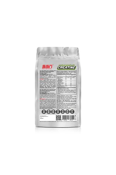 SSN Sports Style Nutrition Raw and Natural Creatine 200 Mesh 1000 g (No Flavor)