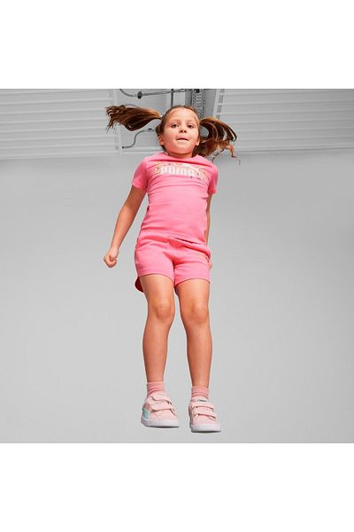 Puma Παιδικό ροζ σορτς Ess Summer Camp