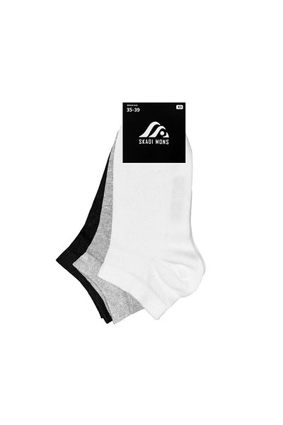 Skadi Mons Ankle 3 Pack Unisex Κάλτσες