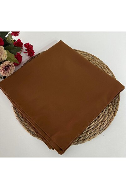 POLO CRAFT وشاح حريري مديني بلون القرفة - MEB0230