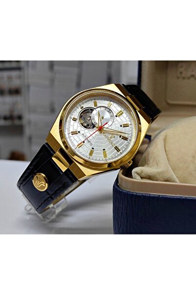 Raymond Classic Japanese Mechanism 41.mm Elegant Design Men's Wristwatch
