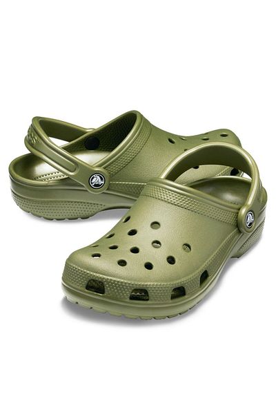 Crocs Κλασικές πράσινες παντόφλες Unisex