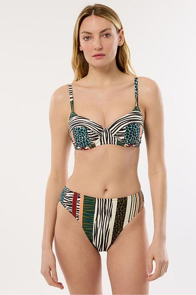 AYYILDIZ 40218 Σετ μπικίνι Green Brown Gatherer