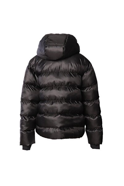 hummel Geona Kız Çocuk Siyah Kapüşonlu Mont