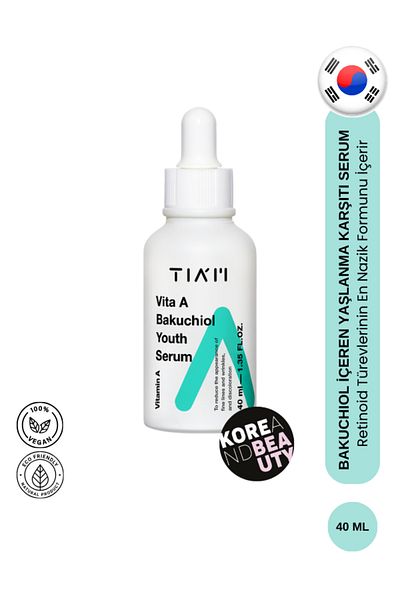TİAM Constructive & Repairing Bakuchiol Serum 40ml Retinol Alternative Skin Serum