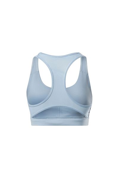 Reebok Lux Racer Bra Women's Blue Strappy Sports Bra