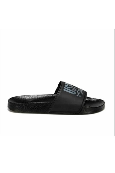 U.S. Polo Assn. شبشب رجالي أسود من Gusty