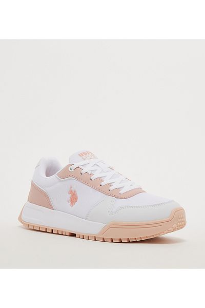 U.S. Polo Assn. Gwen Wmn Unisex White Sneakers