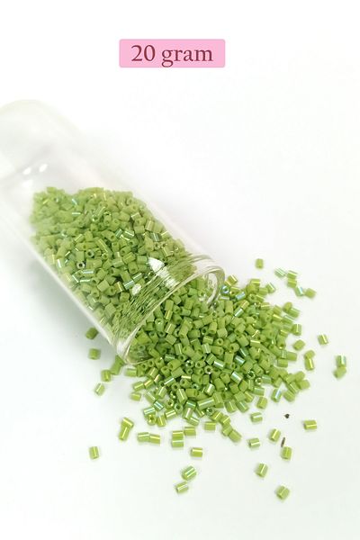 STUMBANNG Cut glass beads 2mm - 4 colors - total 80 grams - bnc440