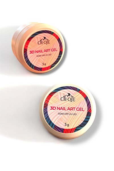 CROJE KALICI OJE 3D NAİL ART GEL (HAMUR JEL)