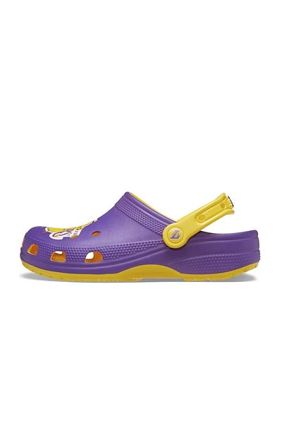 Crocs Κίτρινες παντόφλες Nba Los Angeles Lakers Classic Clog Unisex