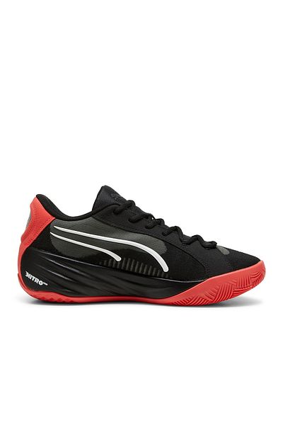 Puma Μαύρα παπούτσια μπάσκετ All-Pro Nitro Unisex