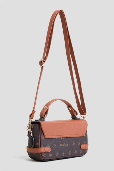 Armine Kadın Kilit Kapaklı Ayarlanabilir Uzun Askılı El & Omuz Çantası 359