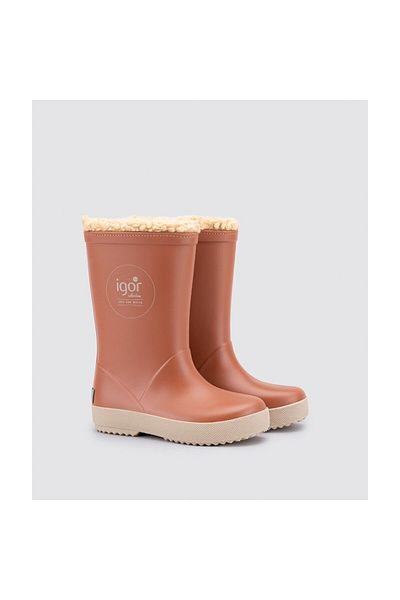 IGOR Splash DK Borreguito Teja-Beige Rain Boots W10293-043