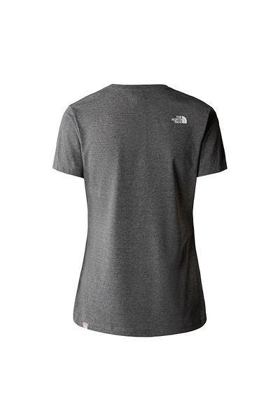 THE NORTH FACE Tricou cu gât crew gri pentru femei Simple Dome