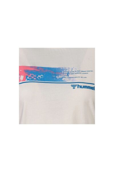 hummel Tricou Ecru pentru damă Mestan cu decolteu