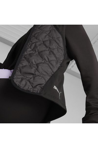 Puma Run Cloudspun Women's Black Round Neck Vest