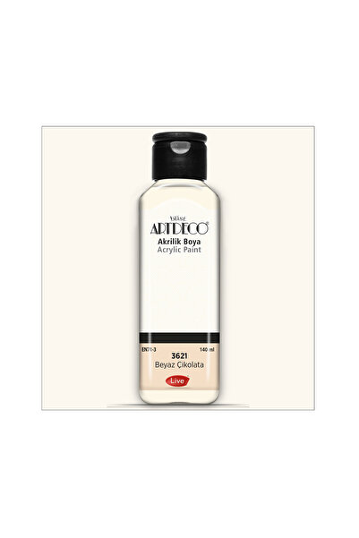 Artdeco Akrilik Boya 140 ml 3621-Beyaz Çikolata