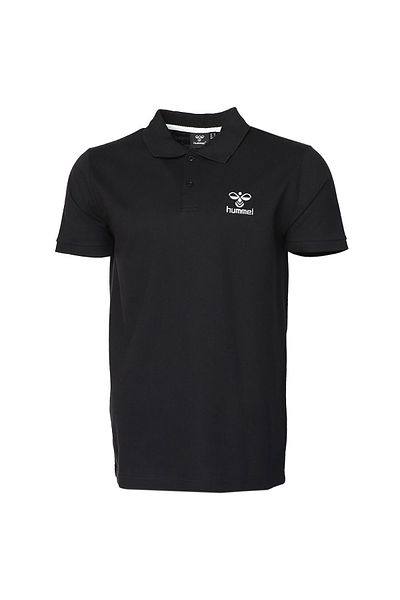 hummel Ανδρικό μπλουζάκι πόλο με λαιμόκοψη Leon Brand