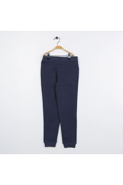 Puma Bppo Girl's Navy Blue Sweatpants - Blank Base