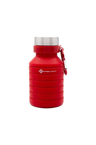 Freecamp Unisex Red Folding Carabiner 0 Water Bottle