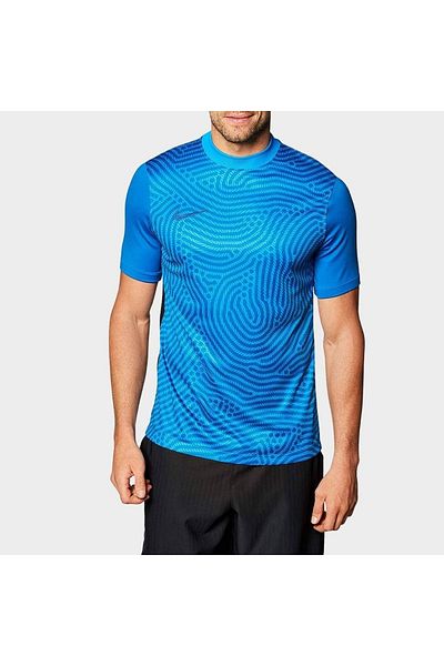 Nike Gardien Iii Men's Blue Stand Collar Goalkeeper Jersey