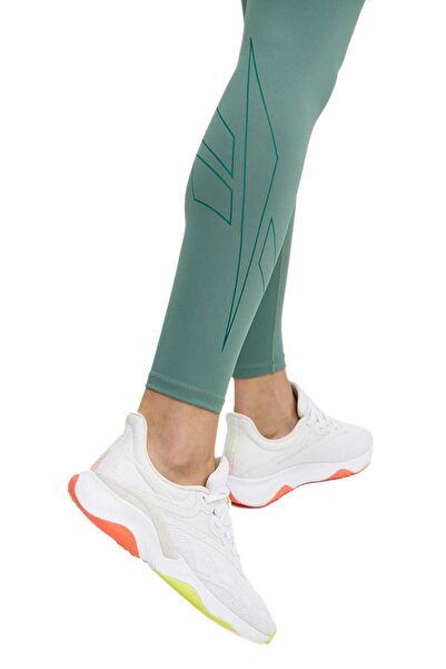 Reebok Colanți de damă LUX BOLD GRAPHIC TIGHT PASTEL VERDE
