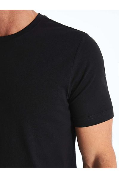 LC Waikiki Crew Neck Short Sleeve Combed Cotton Men's T-Shirt