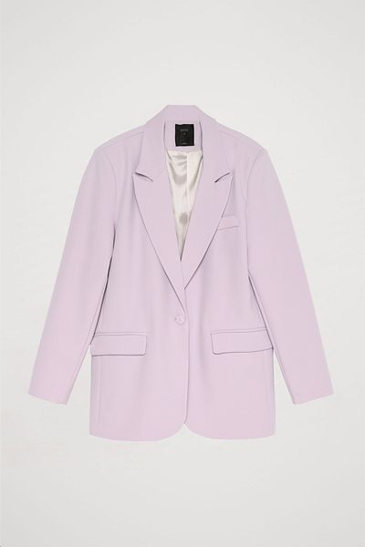 Quzu Jachetă Blazer Liliac