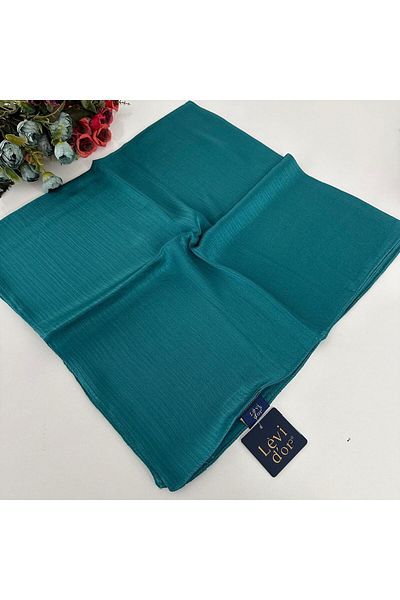 Levidor Φουλάρι Petrol Green Jan Jan - JU0120
