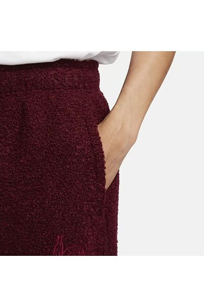 Nike Women's Burgundy Sweatpants - Bottom Winterized