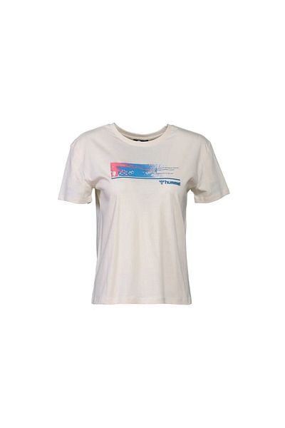 hummel Tricou Ecru pentru damă Mestan cu decolteu