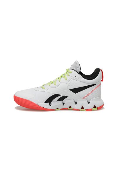 Reebok Pantofi de baschet albi pentru bărbați Zig Encore