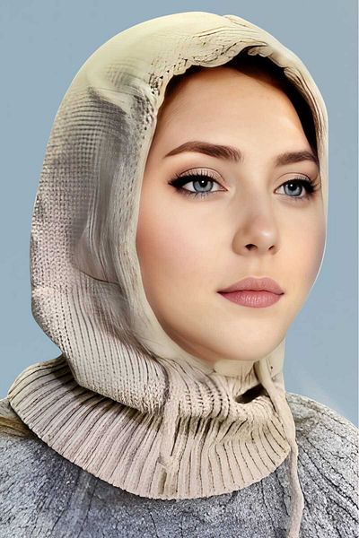 Uniquetrenders Women's Knitwear Hijab Beanie Hijab Head